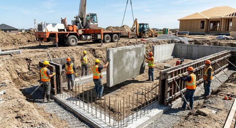 Cement Foundation Installation in Charleston, SC