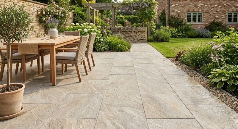 Porcelain Patio Installation Service