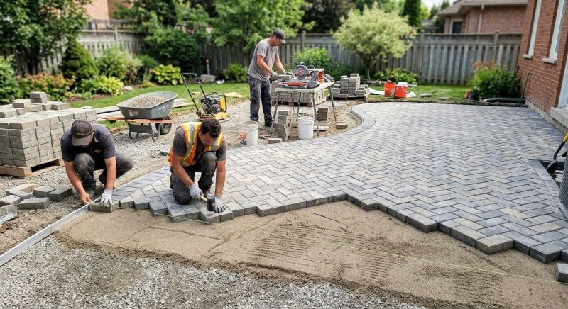 Garden Pavers Installation in Norwalk, CT