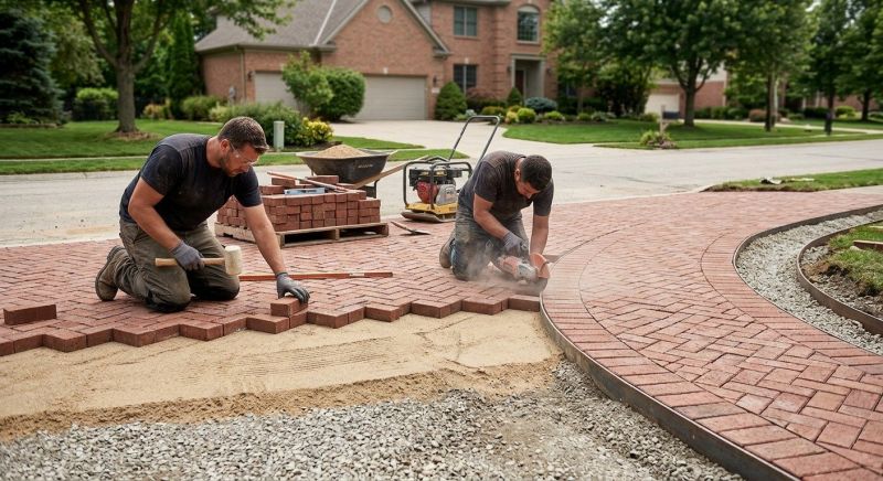 Brick Paving Installation in Boston, MA