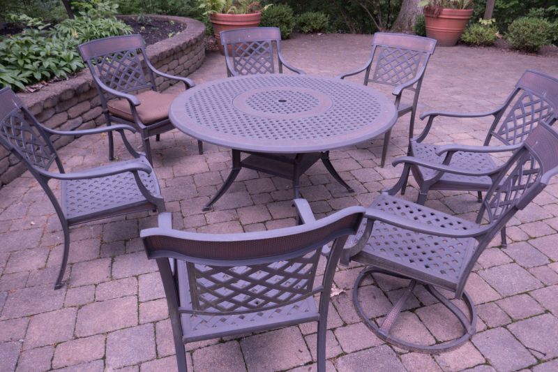 Porcelain Patio Installation detail